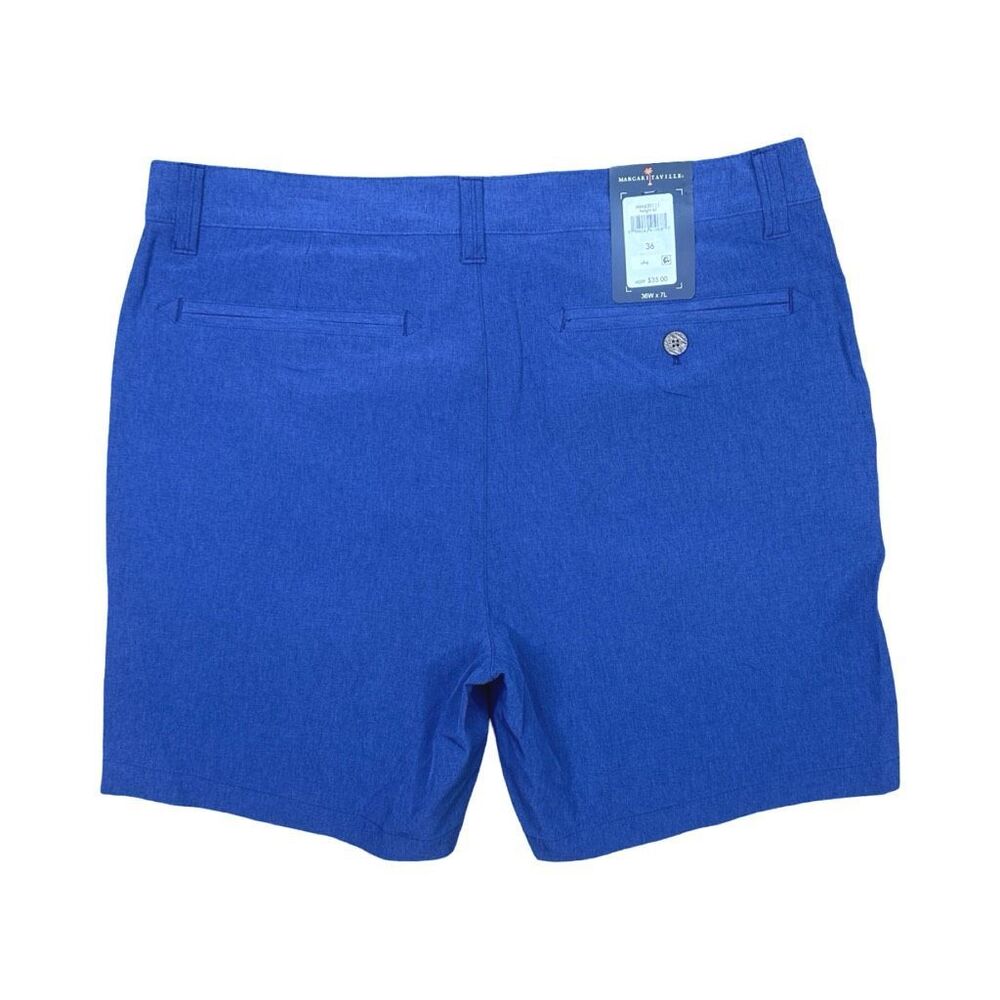Margaritaville Twilight Blue Casual Shorts - Size 36W x 7L - Picture 2 of 6